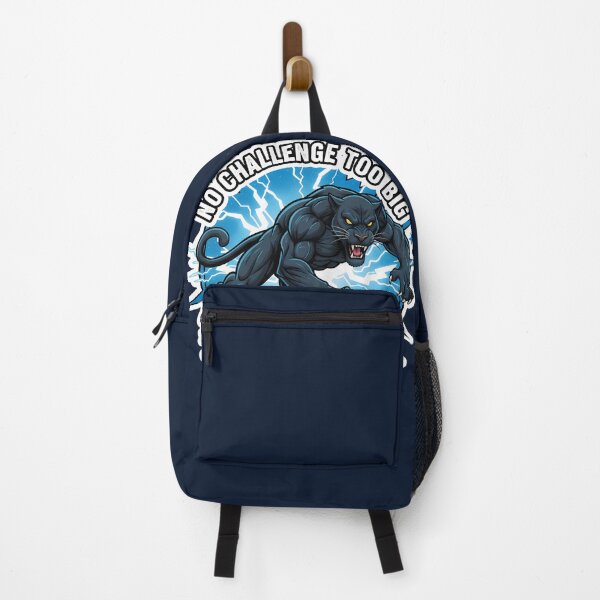 Item preview, No Challenge Too Big Panther Power Motivation designed and sold by Ekracreatives.
