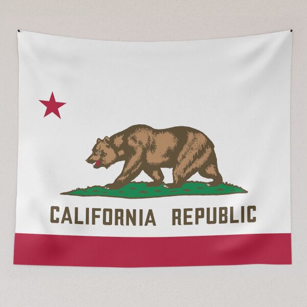 Item preview, California flag designed and sold by rheyes.