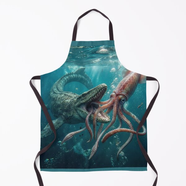 Item preview, Undersea Dinosaur: Mosasaur Attacks a Giant Squid designed and sold by Tridentulus.