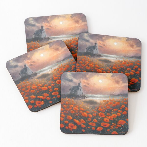 Item preview, Poppies by the Distant Light designed and sold by Artviawall.