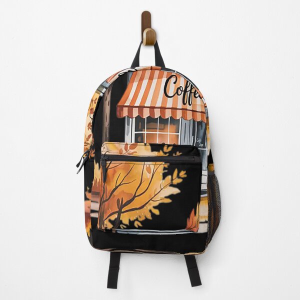 Item preview, Warm & Inviting Cozy Fall Coffee Shop designed and sold by SignaturalGen.