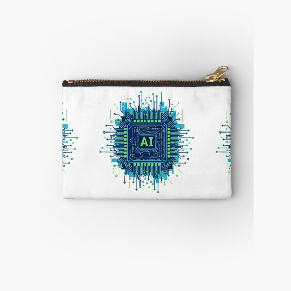 Item preview, Digital Brain AI Chip Core Circuitry Blueprint designed and sold by MartinxMarie.