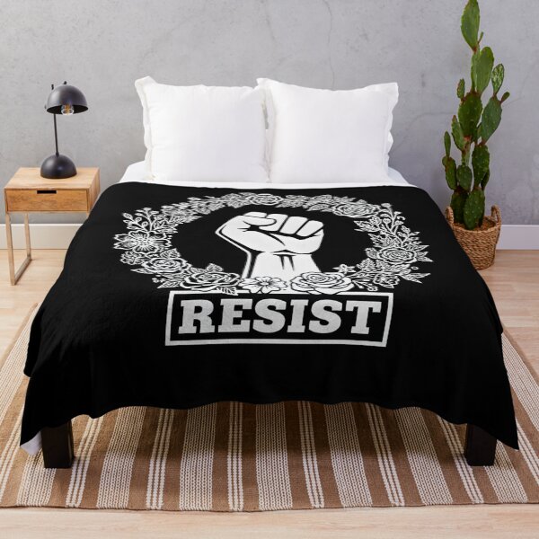 Item preview, Resist Political T Shirt, Activism Graphic Tee, Anti Trump Shirt, Political Statement Shirt, Resist Fist Shirt, Protest designed and sold by THREE LITTLE BEANS.