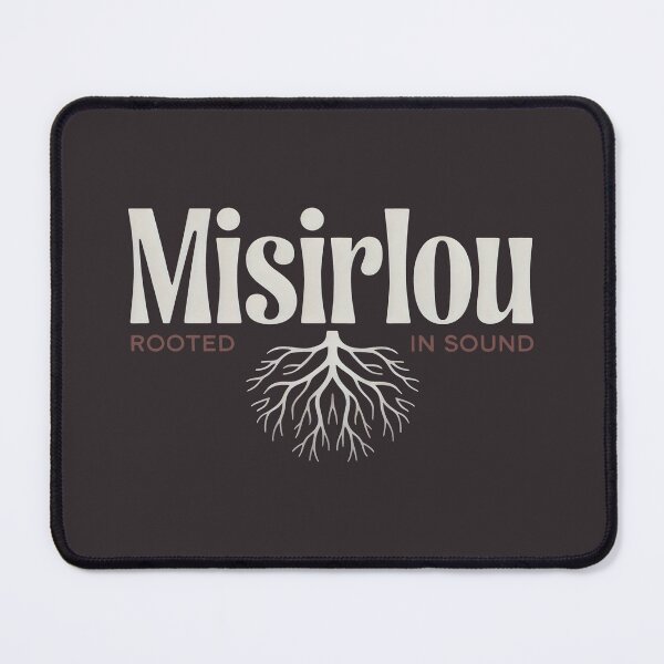 Item preview, Misirlou Rooted in Sound Design with Tree Roots and Bold Typography designed and sold by SplashTastic.