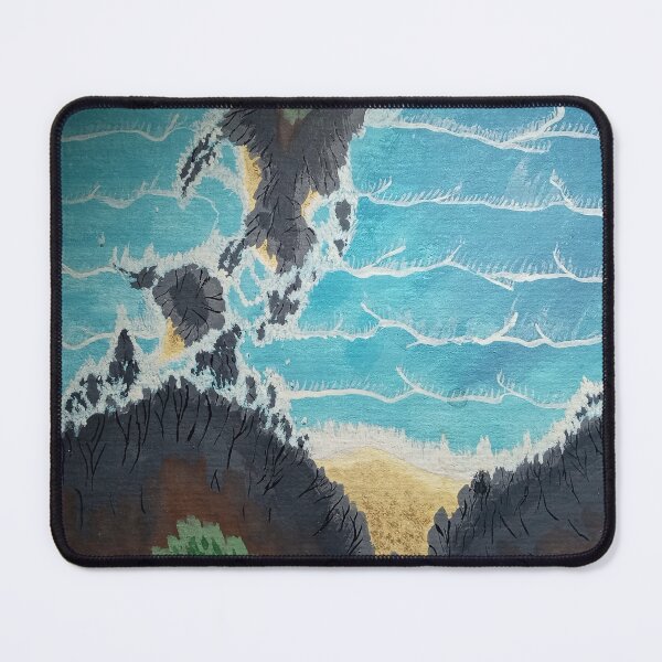 Item preview, Waves crashing on a rocky shore designed and sold by Joe Mogel.