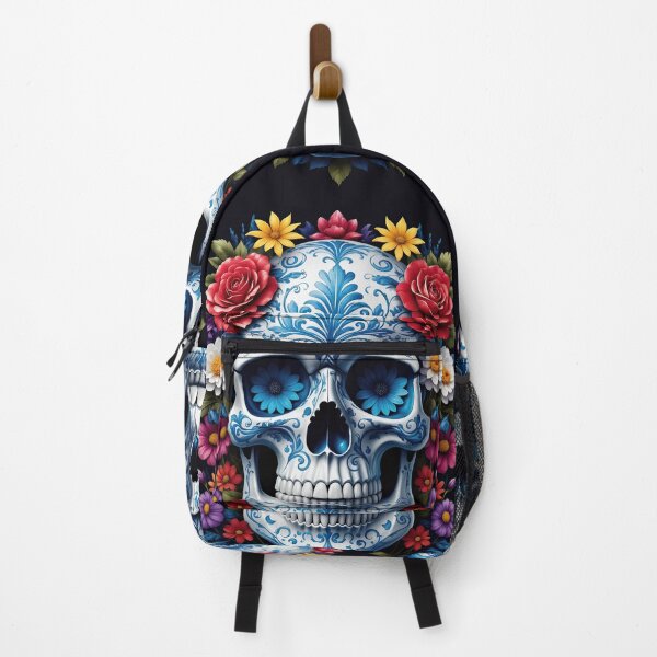 Item preview, Porcelain Skull Blooming with Roses designed and sold by Grafititee.