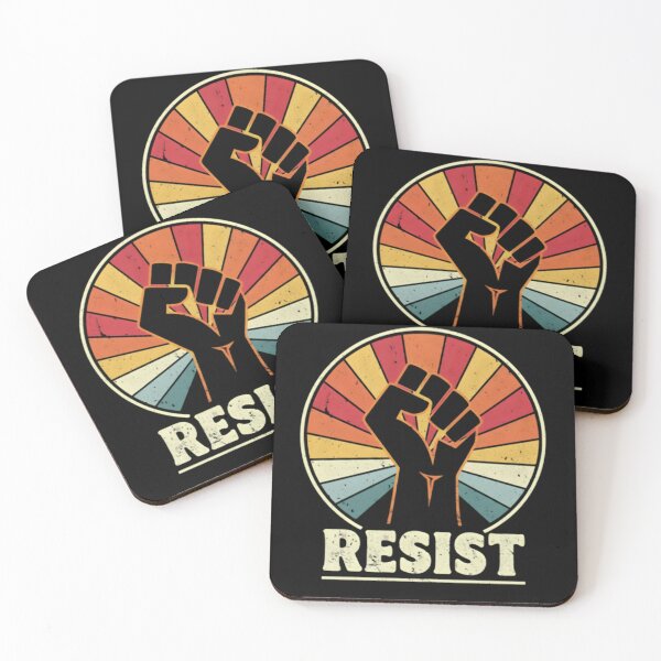 Item preview, Camiseta de resistencia política, camiseta con gráfico de activismo, camiseta anti-Trump, camiseta con declaración política, camiseta de puño de resistencia, camiseta de protesta designed and sold by THREE LITTLE BEANS.