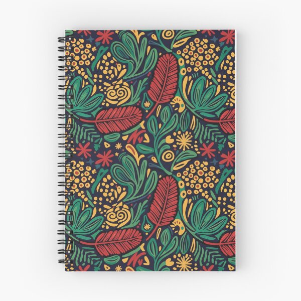 Item preview, Bold Australian Native Floral Pattern – Folk Botanical Illustration designed and sold by TroyTheTerrific.