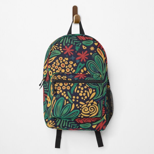 Item preview, Bold Australian Native Floral Pattern – Folk Botanical Illustration designed and sold by TroyTheTerrific.
