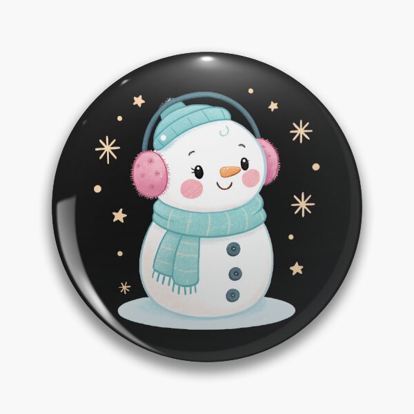 Item preview, Cozy Kawaii Snowman designed and sold by Neural-canvas.