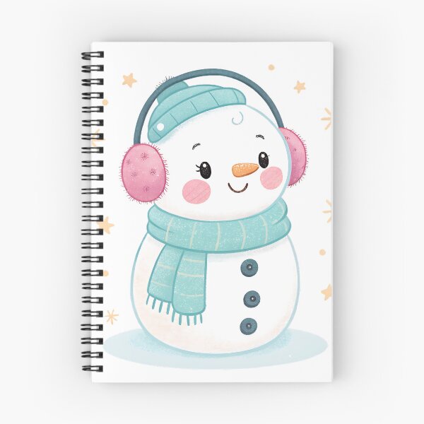 Item preview, Cozy Kawaii Snowman designed and sold by Neural-canvas.