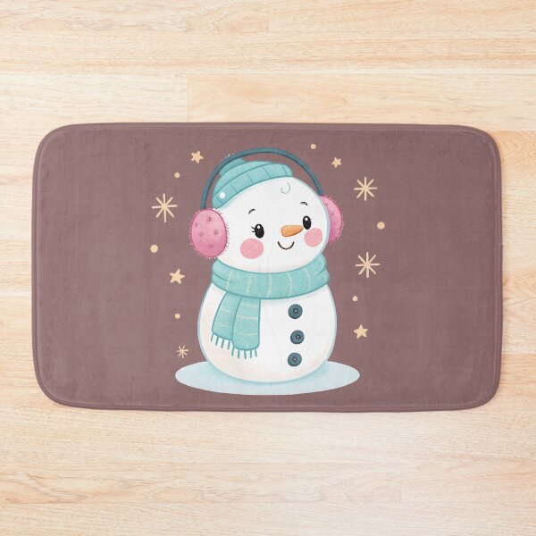 Item preview, Cozy Kawaii Snowman designed and sold by Neural-canvas.