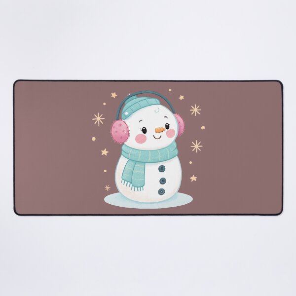 Item preview, Cozy Kawaii Snowman designed and sold by Neural-canvas.