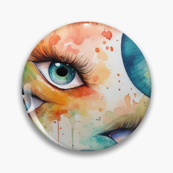 Item preview, modern wall art of eyes designed and sold by alan tunnicliffe.