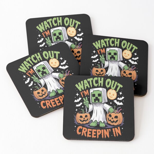 Item preview, Halloween Game Pixel Ghost Creepin In Spooky designed and sold by StuffNestie.