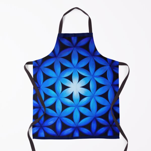 Item preview, Blue Flower of Life Boho Glow designed and sold by shantilovesart.