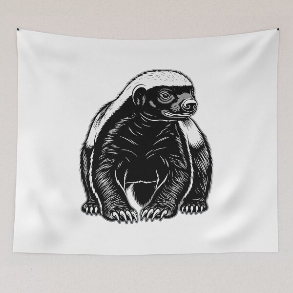 Item preview, Honey Badger designed and sold by krabbaraban.