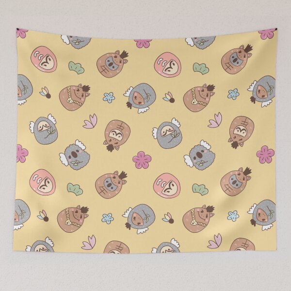 Item preview, Koala x Daruma in year of Horse (Mustard) designed and sold by HarunaMcDesigns.