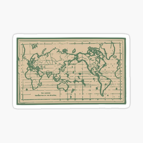 Item preview, World Map designed and sold by Reethes.