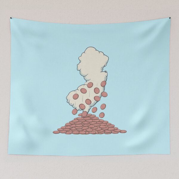 Item preview, NJ cloud taylor ham/pork roll designed and sold by Underthesunmoon.