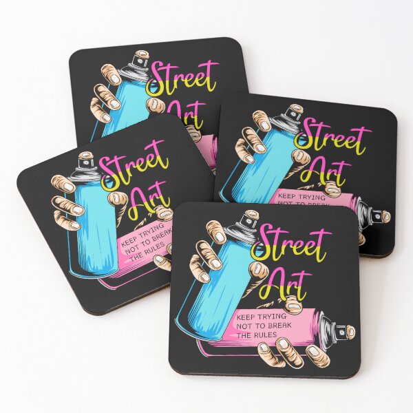 Item preview, Street Art: Keep Trying, Not to Break the Rules designed and sold by MOFAPPAREL.
