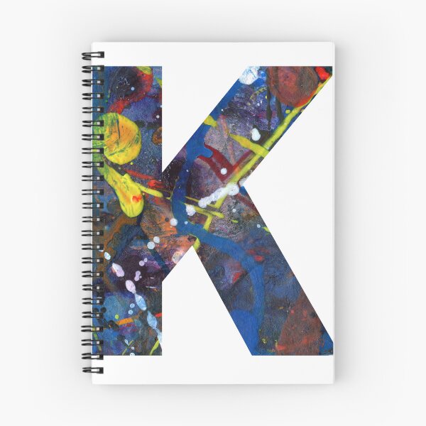 Item preview, Colorful Abstract Letter K T-Shirt Art designed and sold by CoolGTees.