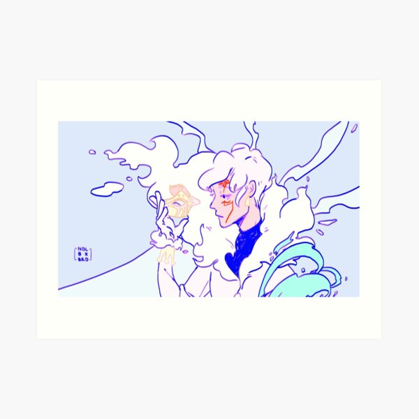 crown cloud Art Print