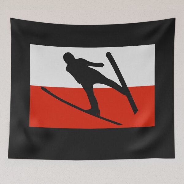 Item preview, Ski Jumping | Skoki Narciarskie | Ski Jumping Team Poland designed and sold by Anniko Art Studio.