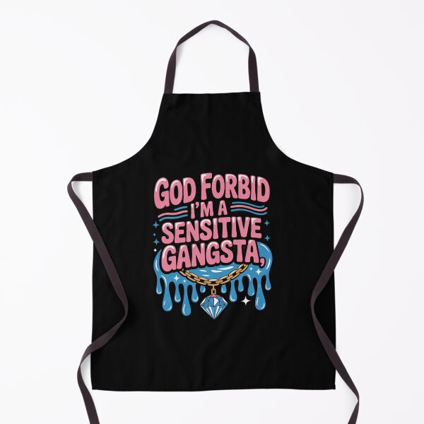 Item preview, Womens Funny God Forbid I'm A Sensitive Gangsta Cute Cozy designed and sold by RuthGAArt.