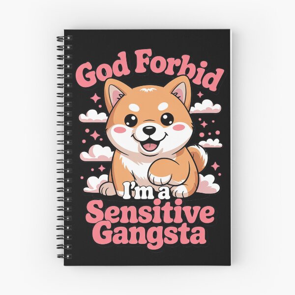 Item preview, Womens Funny God Forbid I'm A Sensitive Gangsta Cute Cozy0  designed and sold by RuthGAArt.