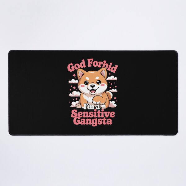 Item preview, Womens Funny God Forbid I'm A Sensitive Gangsta Cute Cozy0  designed and sold by RuthGAArt.