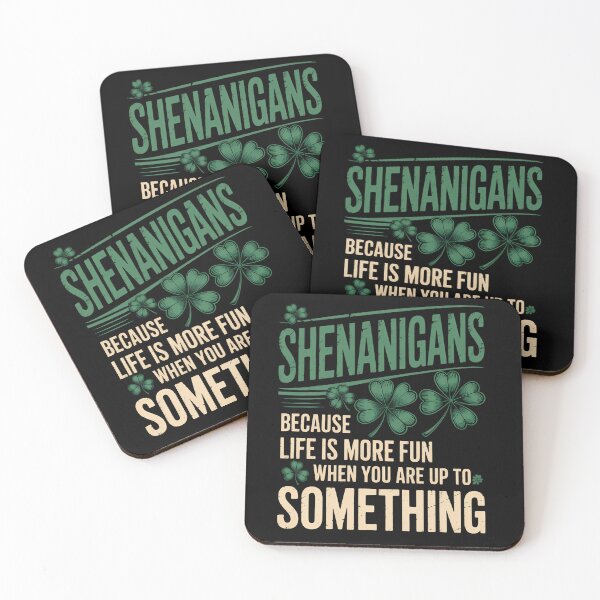 Item preview, Shenanigans Shamrock St Patricks Funny Irish designed and sold by gourpmerzihd.