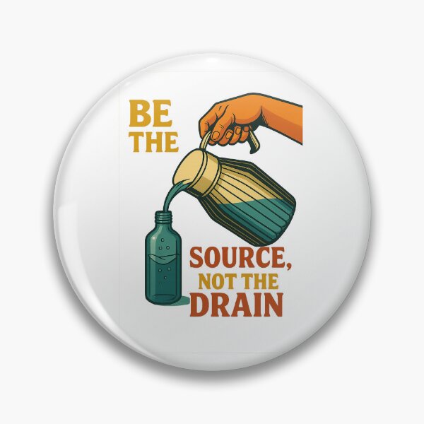 Item preview, Be the Source, Not the Drain  designed and sold by 2025dav.