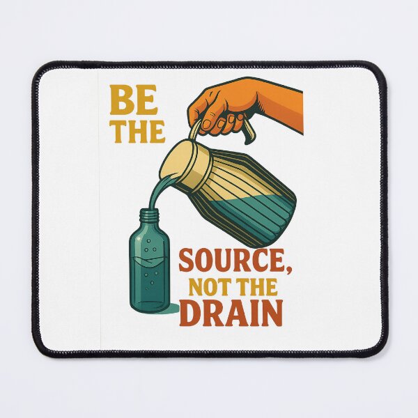Item preview, Be the Source, Not the Drain  designed and sold by 2025dav.