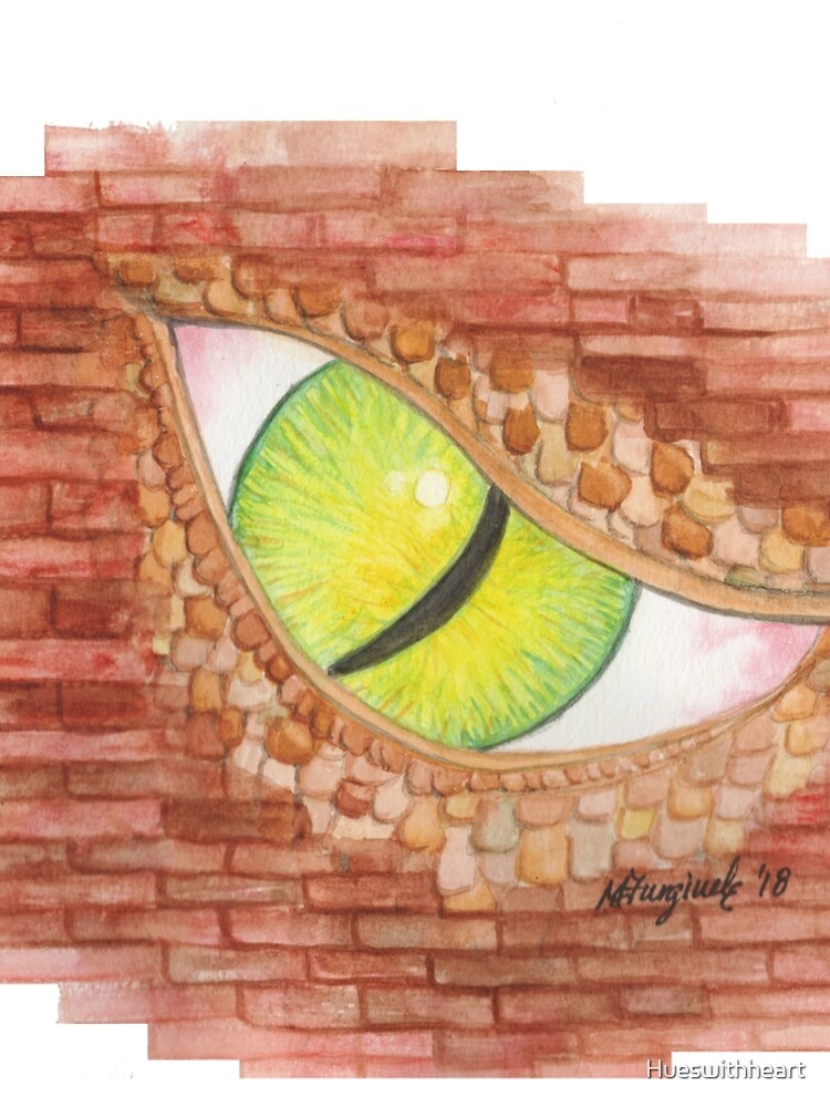 Graffiti, fantasy series, watercolor by Hueswithheart