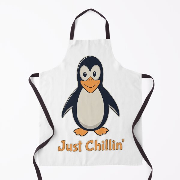 Item preview, Just Chillin' - Happy Penguin Relax Mode designed and sold by Drawings Project.