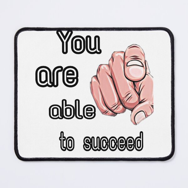 Item preview,  You Are Able To Succeed – Motivational Quote T-Shirt | Positive Mindset Design designed and sold by KadyMaison.