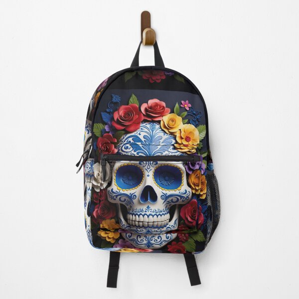 Item preview, Porcelain Skull Blooming with Roses designed and sold by Grafititee.
