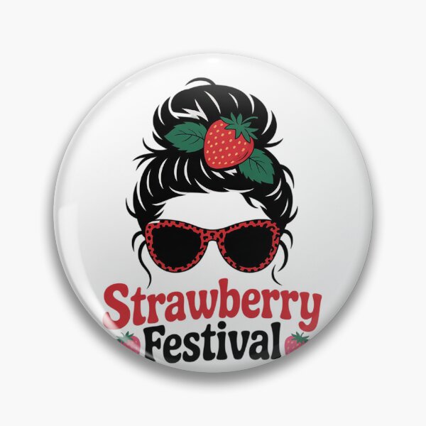 Item preview, Womens Strawberry Festival Fruit Lover Mom Girl Cute  designed and sold by RuthGAArt.