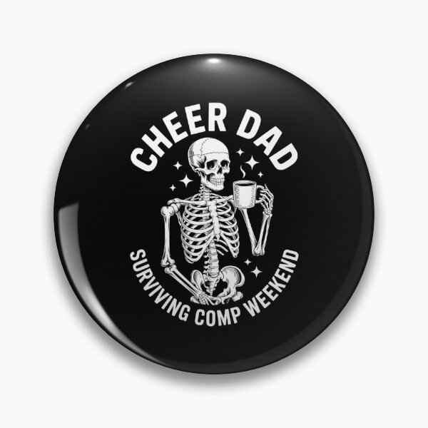 Item preview, Skeleton Coffee Cheer Dad Fathers Day Joke designed and sold by gourpmerzihd.