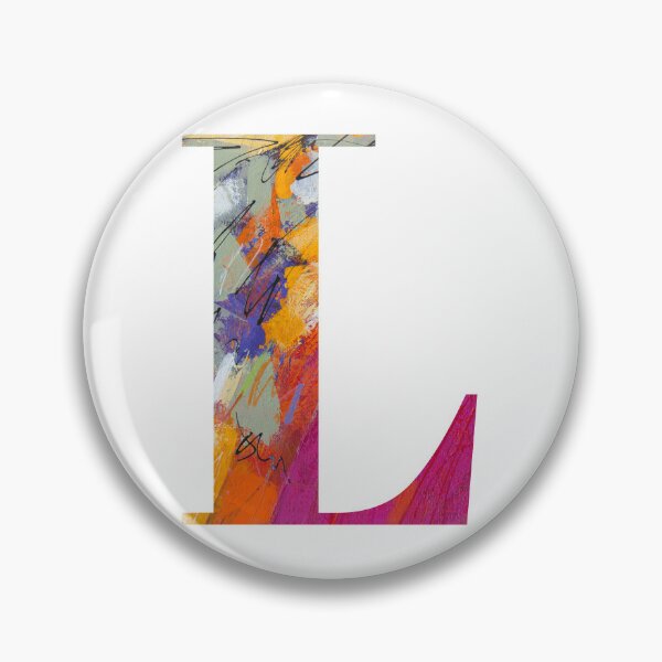 Item preview, Colorful Abstract Letter L T-Shirt Art designed and sold by CoolGTees.