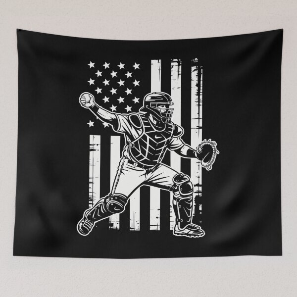 Item preview, Baseball USA Flag designed and sold by SyncSusscess.