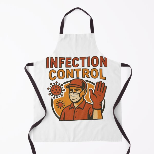 Item preview, Vintage Infection Control Design designed and sold by PopPizzazz.