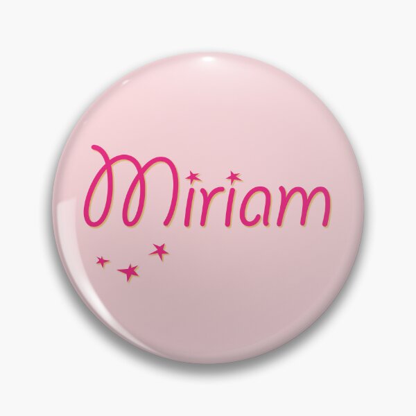 Item preview, My Name is Miriam designed and sold by CharlottePlaceArt.
