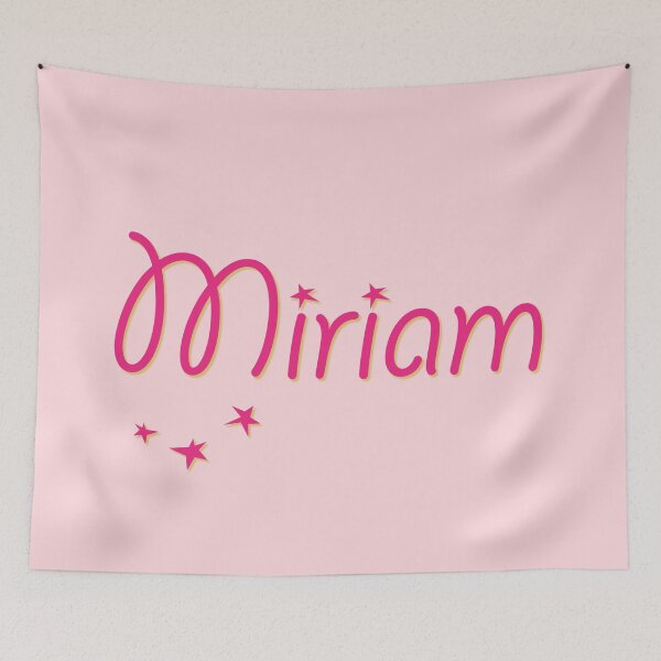 Item preview, My Name is Miriam designed and sold by CharlottePlaceArt.