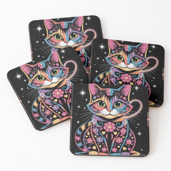 Item preview, Floral Mexican Alebrije Cat Cute Halloween Men Women Kids  designed and sold by RoyTill0Art.