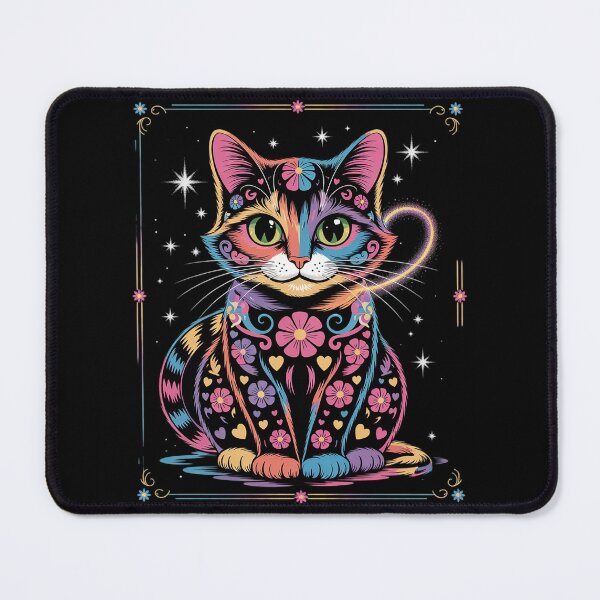 Item preview, Floral Mexican Alebrije Cat Cute Halloween Men Women Kids designed and sold by RoyTill0Art.