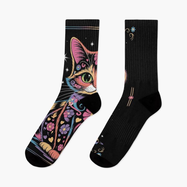 Item preview, Floral Mexican Alebrije Cat Cute Halloween Men Women Kids  designed and sold by RoyTill0Art.