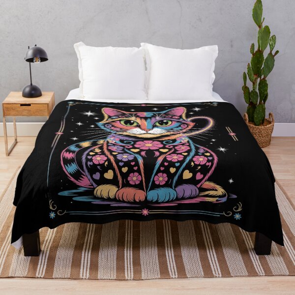 Item preview, Floral Mexican Alebrije Cat Cute Halloween Men Women Kids designed and sold by RoyTill0Art.