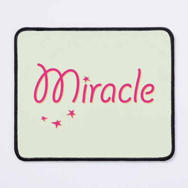 Item preview, My Name is Miracle designed and sold by CharlottePlaceArt.